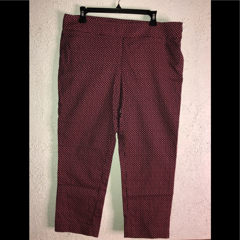 Graphic print Capri